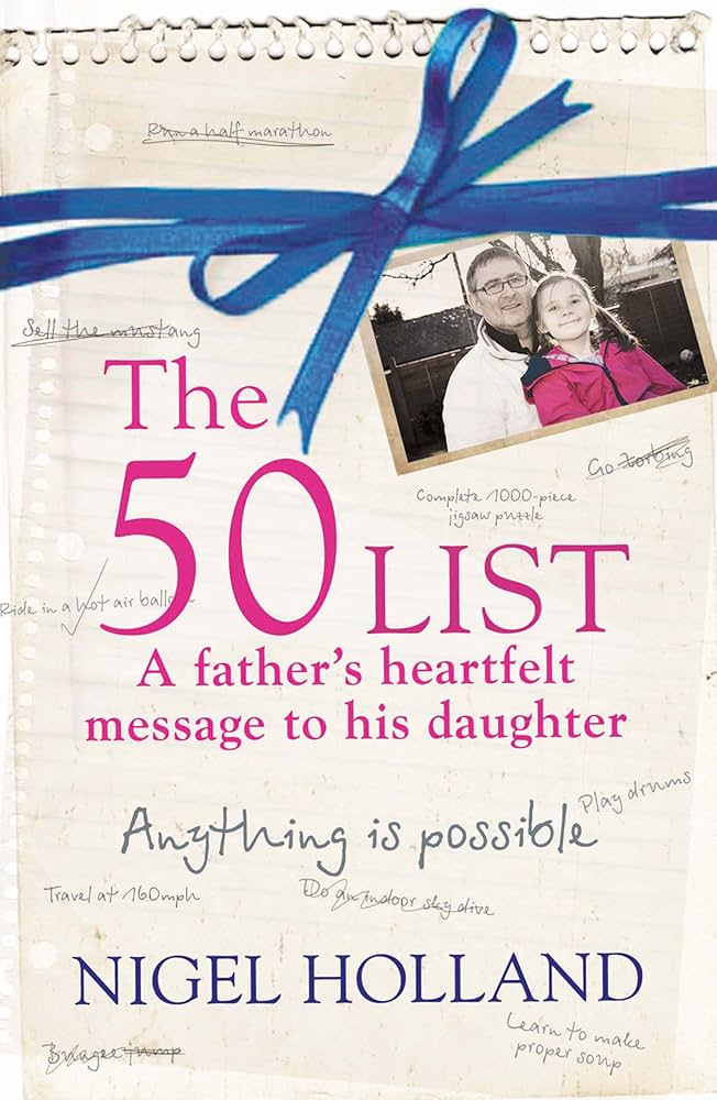The 50 list : a father's heartfelt message to his daughter : anything is possible