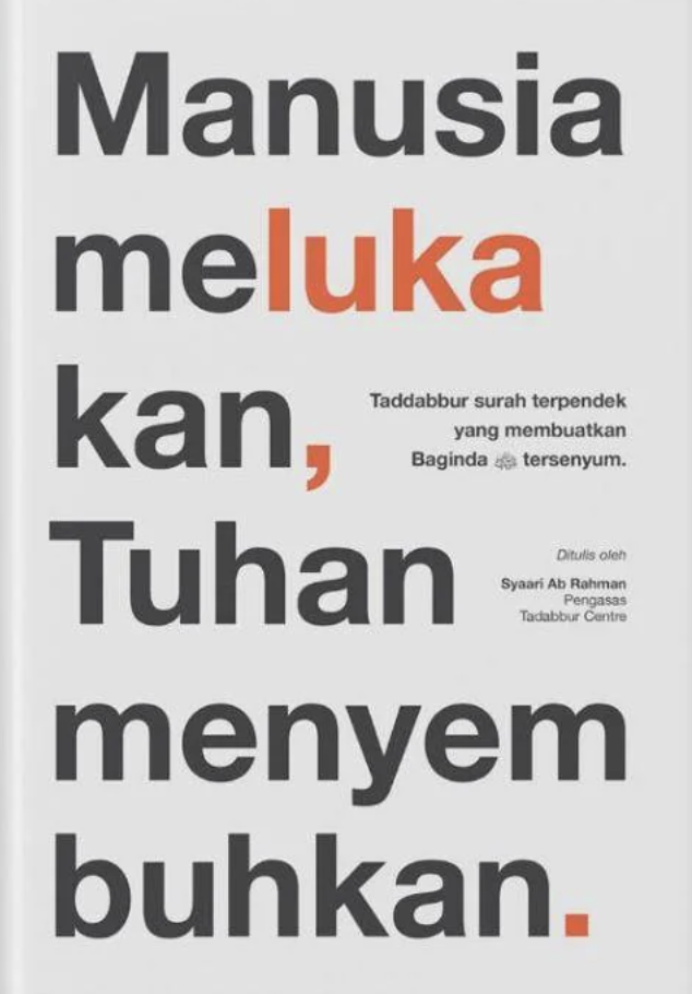 Manusia Melukakan, Tuhan Menyembuhkan